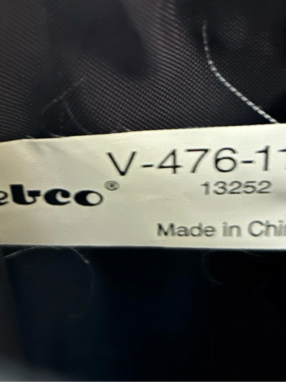 Stebco vintage black leather messenger briefcase. 